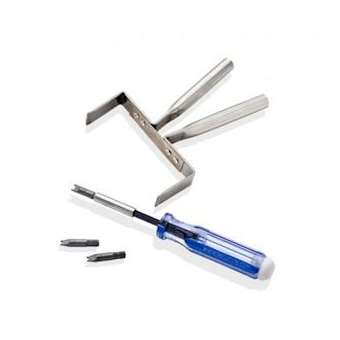 Outil / Insert d'ouverture luminaire pour vis inviolables M5 (2 points logés)|Securlite-LON98000003