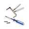 Outil / Insert d'ouverture luminaire pour vis inviolables M5 (2 points logés)