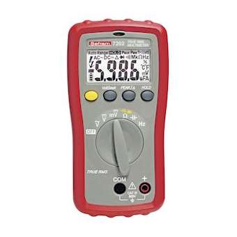 Multimètre numérique portable 6000 pts de mesure. TRMS AC.|Sefram instruments-FR4SEFRAM7202