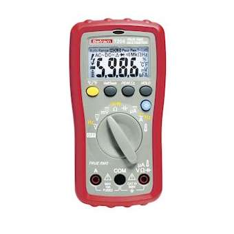 Multimètre numérique portable 6000 pts de mesure. TRMS AC.|Sefram instruments-FR4SEFRAM7204