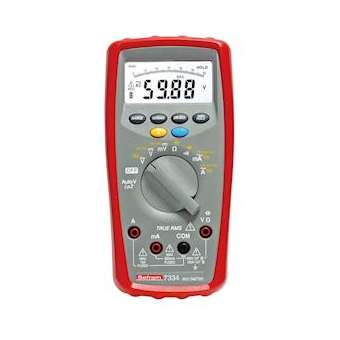 Multimètre numérique 6000 pts et bargraph- TRMS AC+DC. Livré avec cordons|Sefram instruments-FR4SEFRAM7334