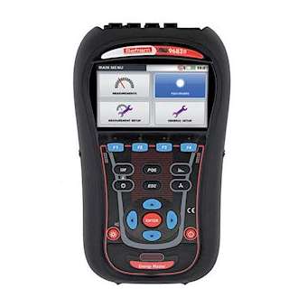 Analyseur d'énergie triphasé 3U, 4I, classe S|Sefram instruments-FR4MW9683B