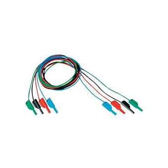 Kit cordons 4 couleurs, 2m|Sefram instruments-FR4S2009