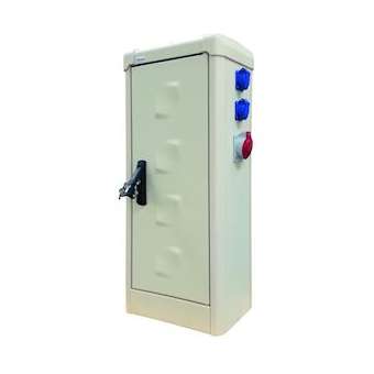 Armoire CAIMAN équipée 4 PC Mono 16 A + 1 PC Tri+N - RAL 1015|Seifel-SEI52958