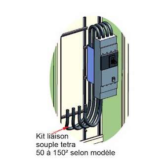 Kit liaison câble souple classe II 400 A - 150²|Seifel-SEI29967