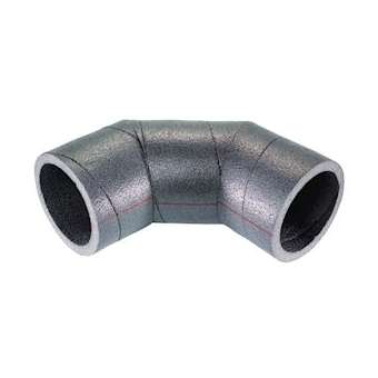 Coude Pehd diam 125mm 90 degres|Atlantic RECS-ATL464060