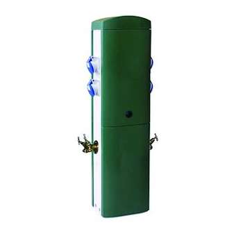 Borne CEZEMBRE Radier + 4 PC Mono 16 A + 4 Robinets - Vert|Seifel-SEI47582