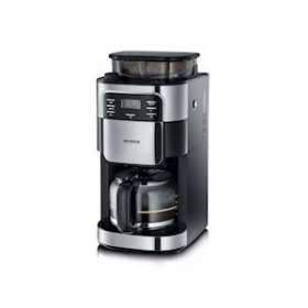 Cafetière filtre avec moulin intégré, 1000W, 1.4L, réservoir à grains 200 g|Severin france-EVEKA4810