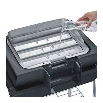 Barbecue 3000 W sur pieds, cuve avec réflecteur de chaleur, thermostat réglable|Severin france-EVEPG8119