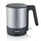 Bouilloire 2200 W, 1.7l, inox, socle 360DEG central, sans fil, résistance cachée