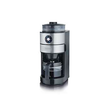 Cafetière filtre avec moulin intégré, 820W, 0.75L, réservoir à grains 100 g|Severin france-EVEKA4811