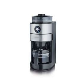 Cafetière filtre avec moulin intégré, 820W, 0.75L, réservoir à grains 100 g|Severin france-EVEKA4811