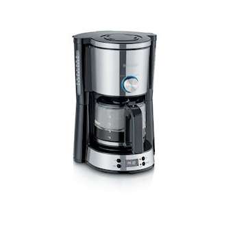 Cafetière programmable 1000W, 1.4L, porte filtre amovible 1 x 4|Severin france-EVEKA4826