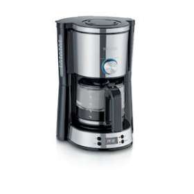 Cafetière programmable 1000W, 1.4L, porte filtre amovible 1 x 4|Severin france-EVEKA4826