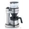 Cafetière filtre isotherme 'Café Caprice', inox brossé noir, 1450 W, 1L, arrêt a