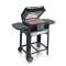 Barbecue connecté 3000 W sur chariot, résistance à 3 zones, thermostat réglable|Severin france-EVEPG8139