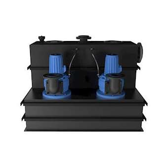 Sanicubic 2 SC3.0 T, 1 entrée DN 150, eaux usées et eaux-vannes|Sfa-FASCUBIC2SC3-0T