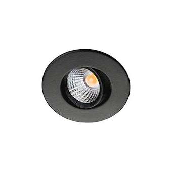 NANO downlight ultra compact D.40mm orientable noir LED 4W 2700K Classe 3 IP44|Sg lighting-NOL907014