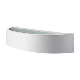 CURVE applique murale décorative blanc LED 10W 3000K classe I IP65|Sg lighting-NOL611341