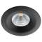 BARDO ISOSAFE AIRTIGHT downlight noir LED 8W 4000K classe II IP65