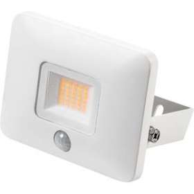 FLOM MINI projecteur mural ou sol blanc LED 10W 3000K détecteur classe I IP65|Sg lighting-NOL630055