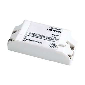 Alimentation LED, intérieur, blanc, 12W, 24V|SLV-DC5470502