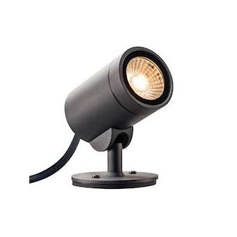 HELIA SPOT, simple, projecteur extérieur, anthracite, LED 8W 3000K, 35DEG, IP55|SLV-DC51000735