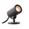 HELIA SPOT, simple, projecteur extérieur, anthracite, LED 8W 3000K, 35DEG, IP55