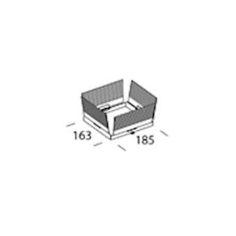 Accessoire 1133 Volets PUNTO Noir|Disano-ZON41360400