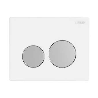 Plaque de Commande SPHÈRE - Ingénio - Blanc/Mat|Siamp cedap-S6I31261360