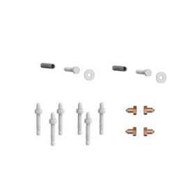 Vis d'actionnement / fixation (2+2) pour plaque de commande Ingénio|Siamp cedap-S6I34373207