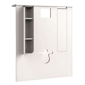 Meubleo Ingénio Blanc Ajustable|Siamp cedap-S6I90201060