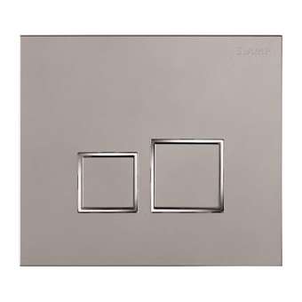 Plaque de Commande SQUARE - Ingénio - Inox/Inserts Brillants|Siamp cedap-S6I31204260