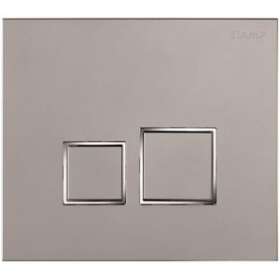 Plaque de Commande SQUARE - Ingénio - Inox/Inserts Brillants|Siamp cedap-S6I31204260