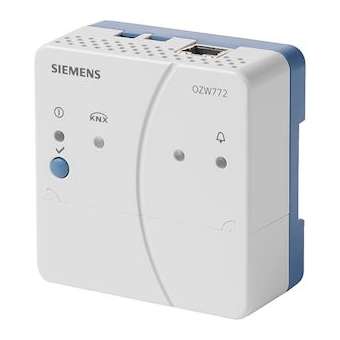 Centrale de communication Web 4 KNX|Siemens HVAC-SBAOZW772.04