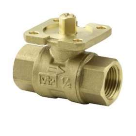 Vanne à boisseau sphérique PN40 2V DN25 kvs 10|Siemens HVAC-SBAVAI61.25-10