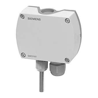 Sonde température extérieure 4..20mA|Siemens HVAC-SBAQAC3171