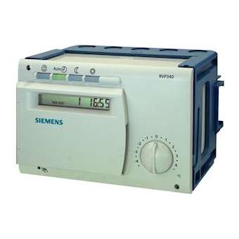 Régulateur chauffage prog. 1 circ.|Siemens HVAC-SBARVP340