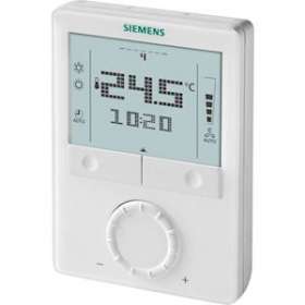 Régulateur d'ambiance mural VC 230V~ hebdo IR|Siemens HVAC-SBARDG100T