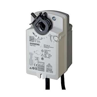 Servomoteur 4Nm 2pts 24V RaZ volet rotatif|Siemens HVAC-SBAGPC126.1A