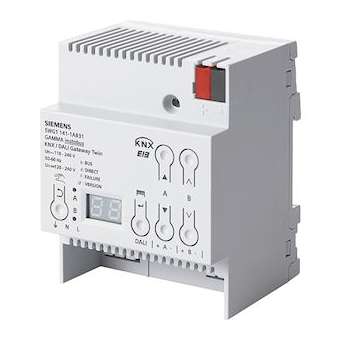 N141/31 passerelle KNX / DALI twin|Siemens HVAC-SBA5WG1141-1AB31