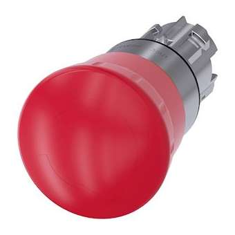 BOUTON-P. CP. PNG ARR. URG. 40MM, ROUGE|Siemens Industries et Infrastructures-SIE3SU1050-1HB20-0AA0