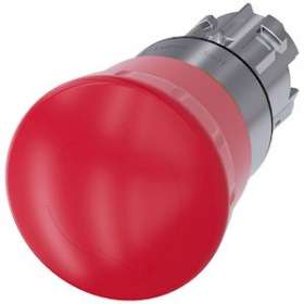 BOUTON-P. CP. PNG ARR. URG. 40MM, ROUGE|Siemens Industries et Infrastructures-SIE3SU1050-1HB20-0AA0