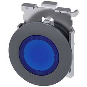 BOUTON-POUSSOIR LUMINEUX, BLEU|Siemens Industries et Infrastructures-SIE3SU1061-0JB50-0AA0