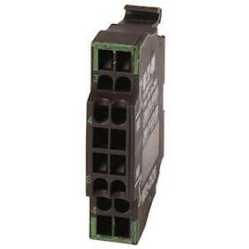 Élément de contact, 2 s, fixation par l'avant, raccordement par bornes à ressort|Eaton industries-EONM22-CK20