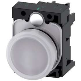 VOYANT LUMINEUX, BLANC|Siemens Industries et Infrastructures-SIE3SU1102-6AA60-1AA0