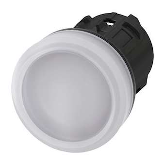 VOYANT LUMINEUX, BLANC|Siemens Industries et Infrastructures-SIE3SU1001-6AA60-0AA0