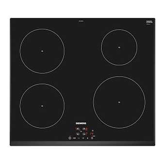TABLE INDUCTION 60CM 4F T 3 BISEAUX|Siemens menager p.enc-S6MEH651BEB1E