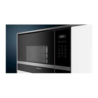 MICRO-ONDES+GRIL ENCASTRABLE 25L INOX|Siemens menager p.enc-S6MBE555LMS0