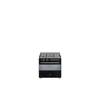 Centre de cuisson 'Esthétique Concerto' manettes noires - 90 cm|Smeg france-SMFBG91CTN9-1